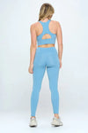 Two Piece Activewear Set with Cut-Out Detail - My Store