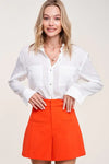 Hazel Button Down Top - My Store