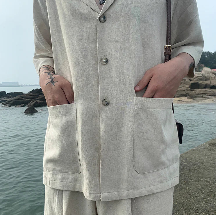 VG Classic Linen Shirt - My Store