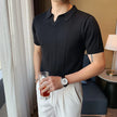 2023 High Quality Knitted Polo Shirt Men - My Store