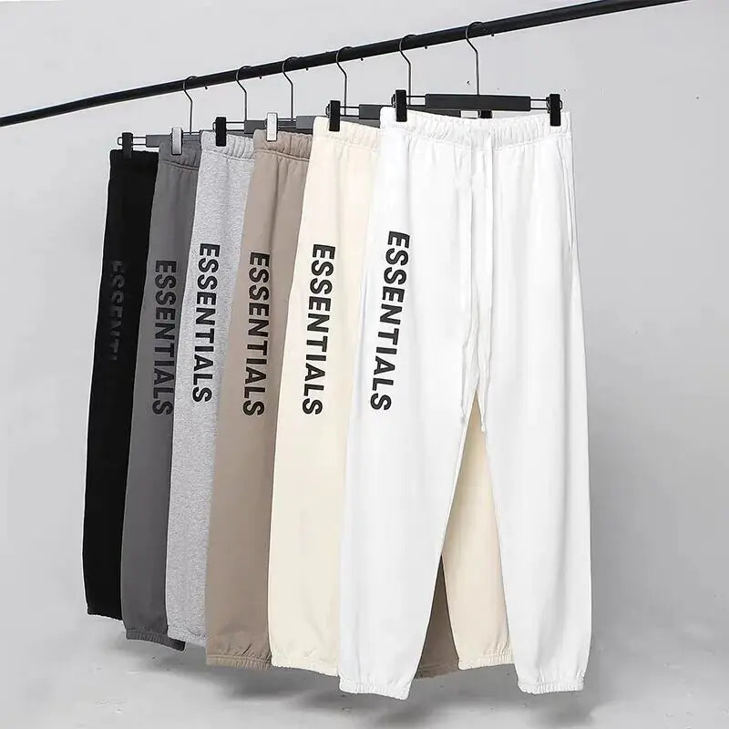 Essentials Pants Printed Letter - My Store