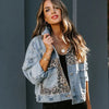 Women's Long Sleeve Denim Jacket - My Store