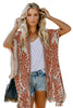 Bohemian Orange Prowess Pom Pom Kimono - My Store