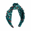 MERAK Peacock Batik Crystals Headband - My Store