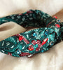 MERAK Peacock Batik Crystals Headband - My Store