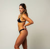 Passiflora Bikini Bottom - Black - My Store