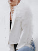 Lydia Ostrich Feather Blazer - My Store