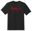 Retro Red Text PAPA JI T-Shirt - My Store