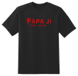 Retro Red Text PAPA JI T-Shirt - My Store