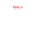 Retro Red Text PAPA JI T-Shirt - My Store