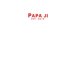 Retro Red Text PAPA JI T-Shirt - My Store