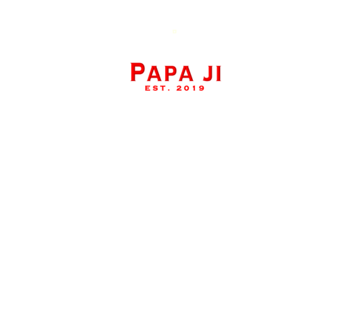 Retro Red Text PAPA JI T-Shirt - My Store