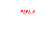 Retro Red Text PAPA JI T-Shirt - My Store