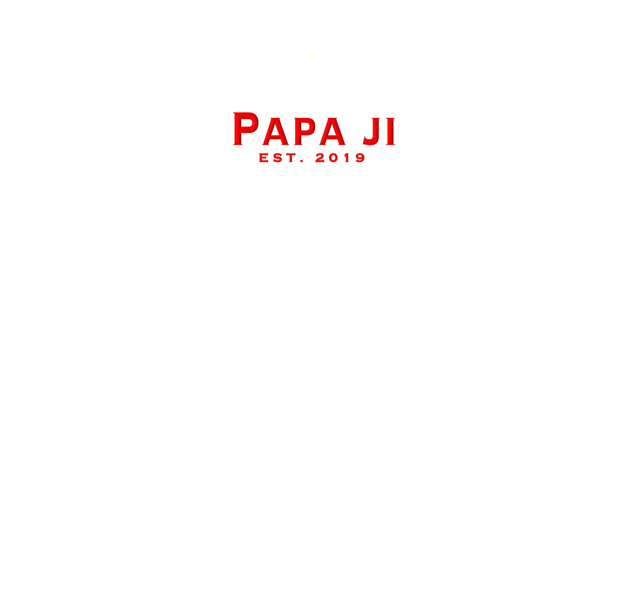 Retro Red Text PAPA JI T-Shirt - My Store