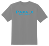 Classic Blue Text PAPA JI T-Shirt - My Store