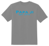 Classic Blue Text PAPA JI T-Shirt - My Store