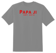 Retro Red Text PAPA JI T-Shirt - My Store