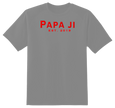 Retro Red Text PAPA JI T-Shirt - My Store