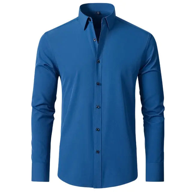 New Men's Elastic Business Shirt - My Store