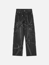 Spider Denim Pants - My Store