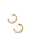 Metallic 40mm Hoop Earrings - My Store