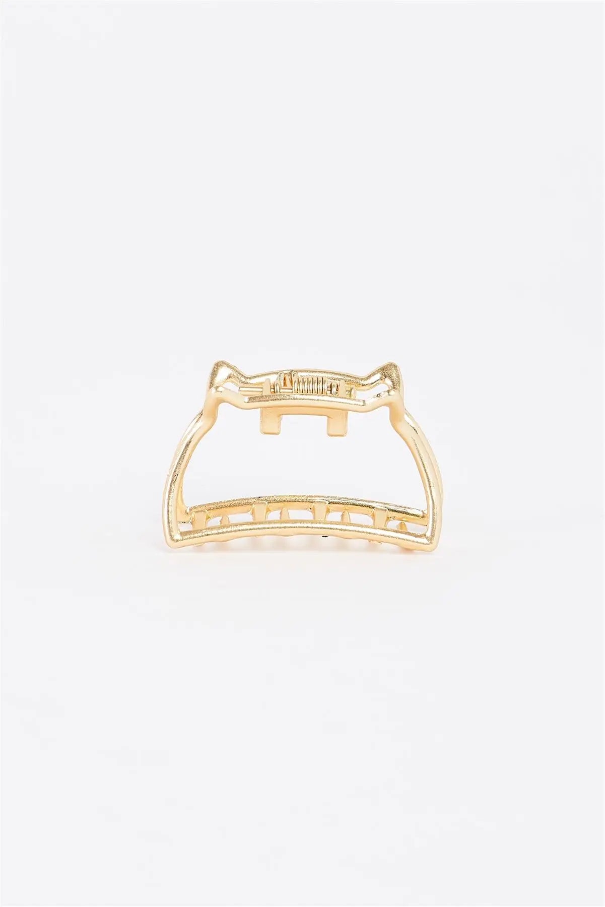 3pcs Gold Small Cat Shaped Cut-Out Hair Clip - My Store