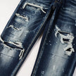 Men's Slim Hole Denim Jeans - My Store