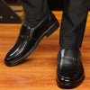 Men's Black Leather Formal Shoes - My Store