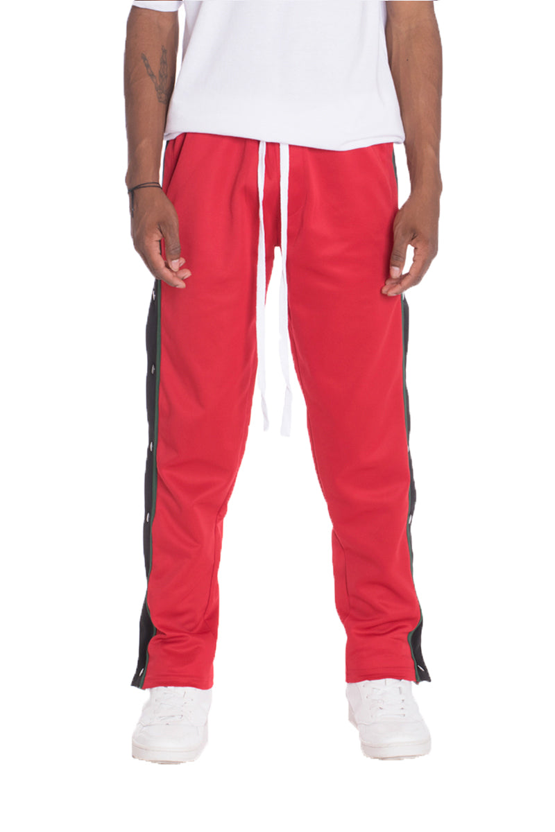 Snap Button Track Pants - My Store