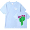 Cactus Print Couple Harajuku T-Shirts - My Store