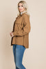 Fleece Jacket Lapel Button up Sherpa Coat - My Store