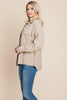 Fleece Jacket Lapel Button up Sherpa Coat - My Store