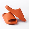 Platform Pillow Slides for Women - Orange Chunky Shower Slippers - My Store