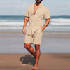 Breathable Hawaiian Men Beach  two piece set - Sexikinis Swim - My Store