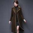 Winter Leopard Print Jacket Women's Stand collar Warm Parkas Outwear - My Store