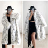 Women Thickened Plush Long Overcoat 2022 Autumn and Winter New Faux - My Store