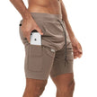 2 in 1 Double Layer Shorts - My Store