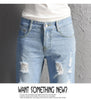 Denim Pants Ripped Hole Jeans Casual High Street Denim Pants Sexy - My Store