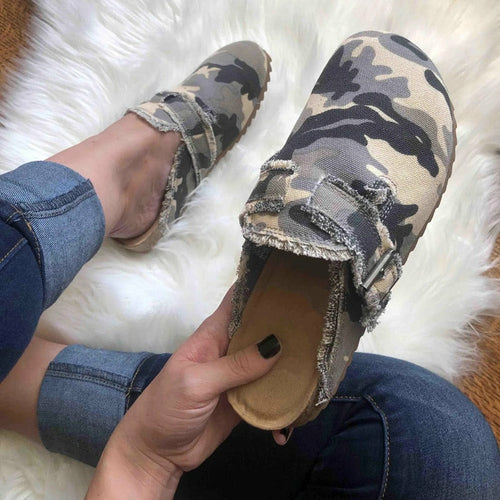 Women's Vintage Clogs Striped/Black/Beige/Leopard/Cows/Army - My Store