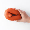 Platform Pillow Slides for Women - Orange Chunky Shower Slippers - My Store