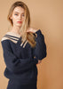 Women's Varsity Sweater in Midnight - My Store