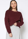 Rag Wool Knit Crew Neck Sweater - My Store