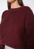 Rag Wool Knit Crew Neck Sweater - My Store