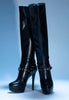 Daphne Stiletto Heeled Mid Calf Boots - My Store