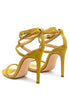 Sherri High Heeled Faux Suede Sandals - My Store