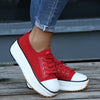 Summer Woman Vulcanize Shoes Knitted Breathable Sneakers - My Store