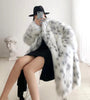 Women Thickened Plush Long Overcoat 2022 Autumn and Winter New Faux - My Store