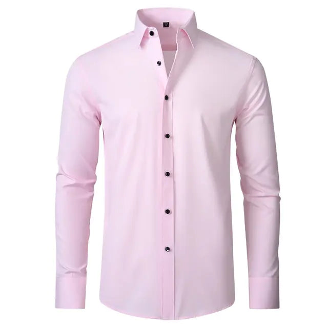 New Men's Elastic Business Shirt - My Store