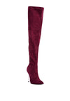 Jaynetts Stretch Suede Micro High Knee Boots - My Store