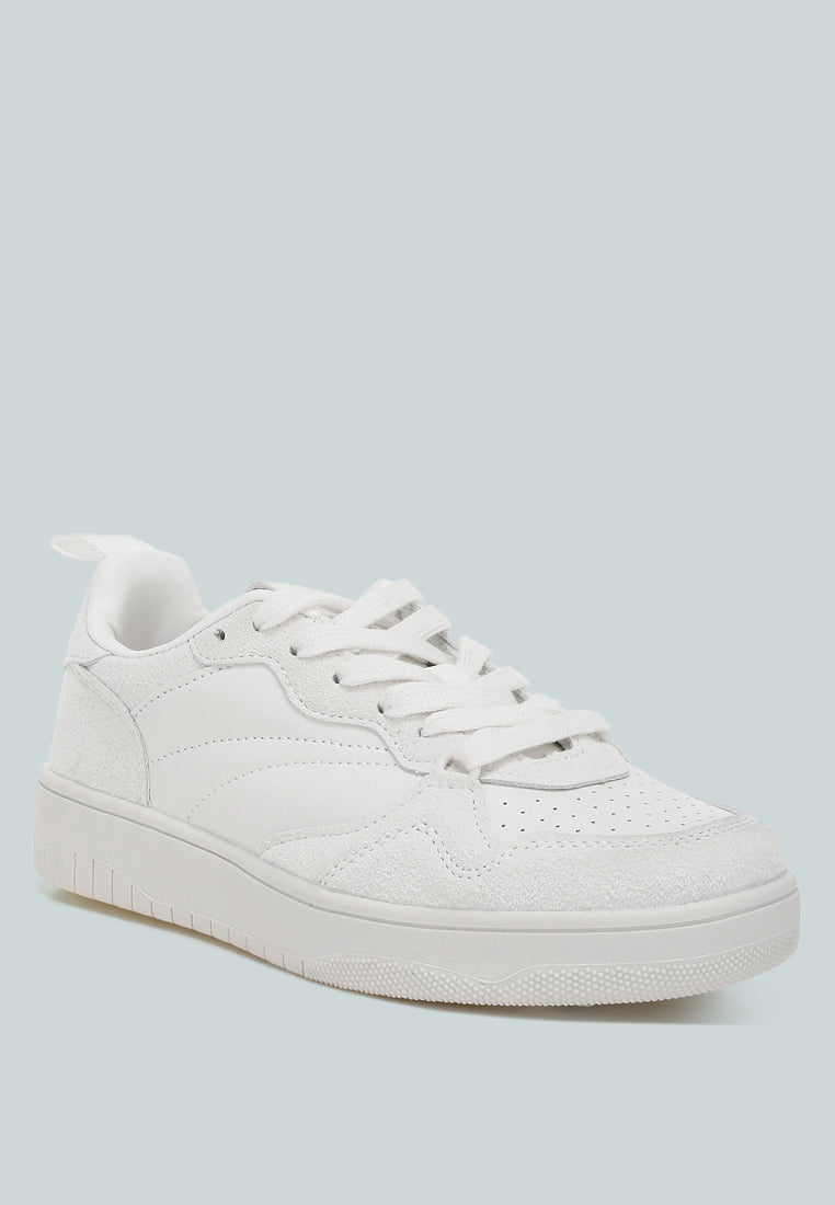 Surfer Faux Leather Casual Sneakers - My Store